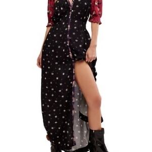 Free People Black and Wh Sundress wi